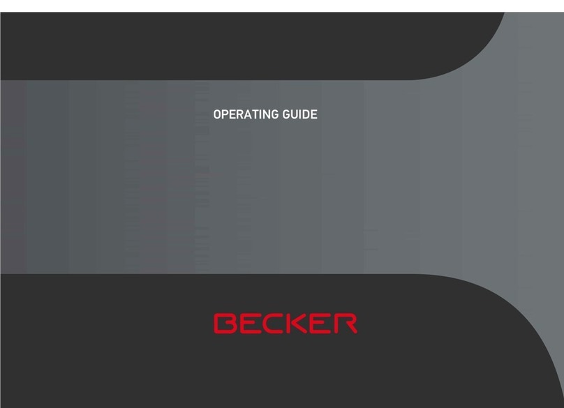 Becker BE A00 operating guide