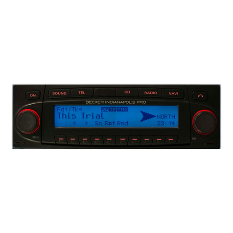 Becker INDIANAPOLIS PRO User manual
