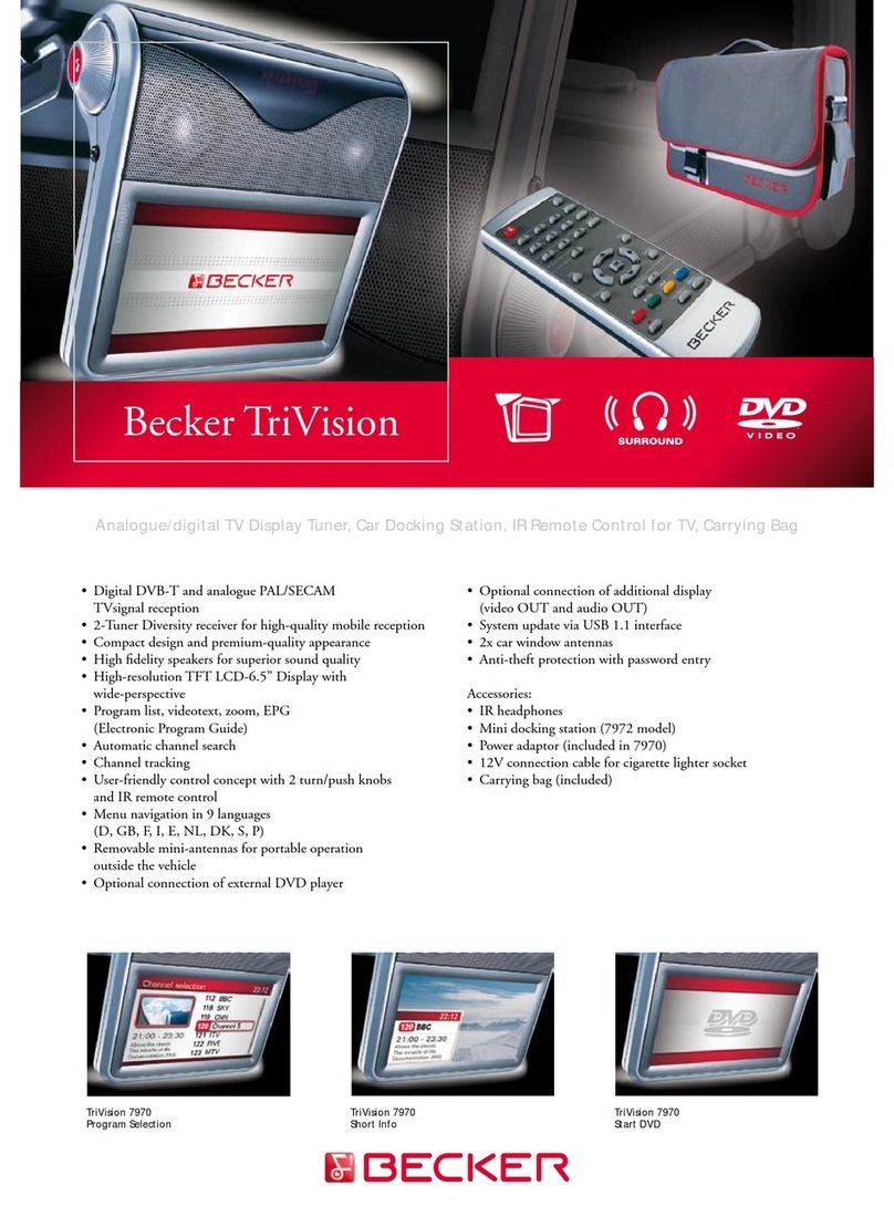 Becker TriVision specification