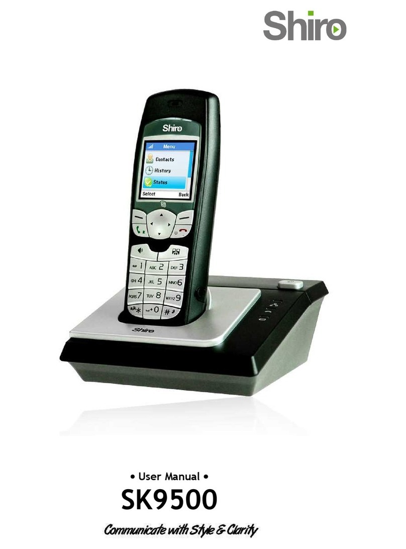 Shiro SK9500 user manual