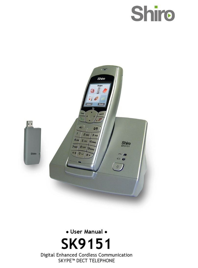 Shiro SK9151 User manual
