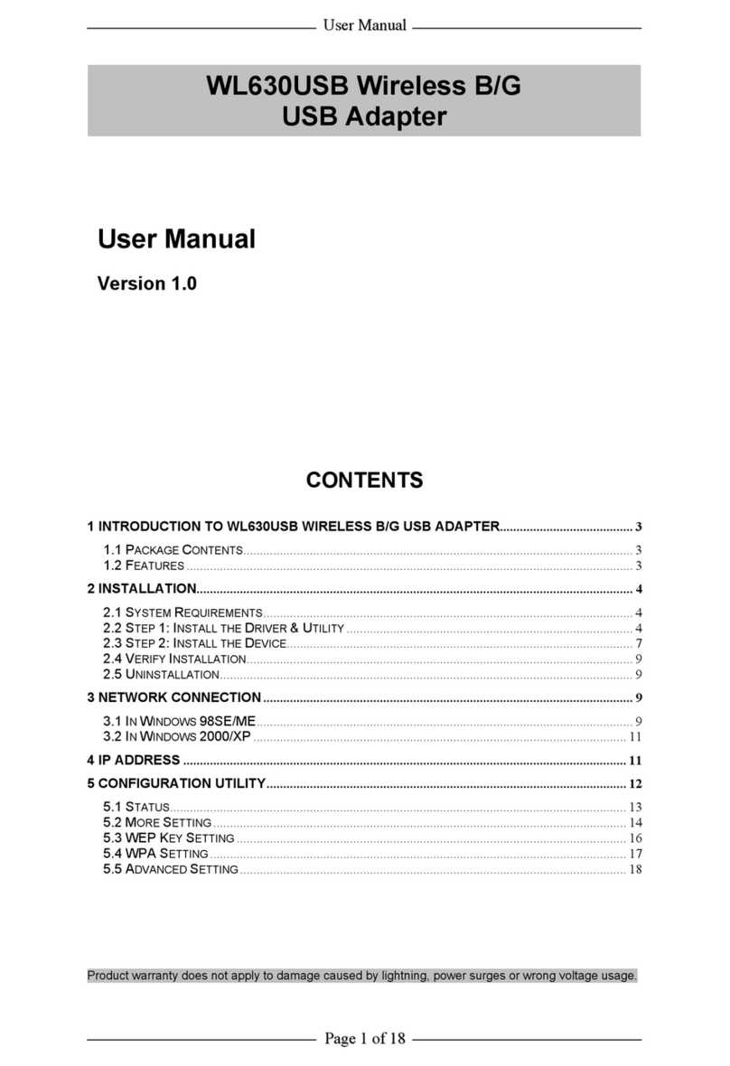 Aztech WL630USB User manual