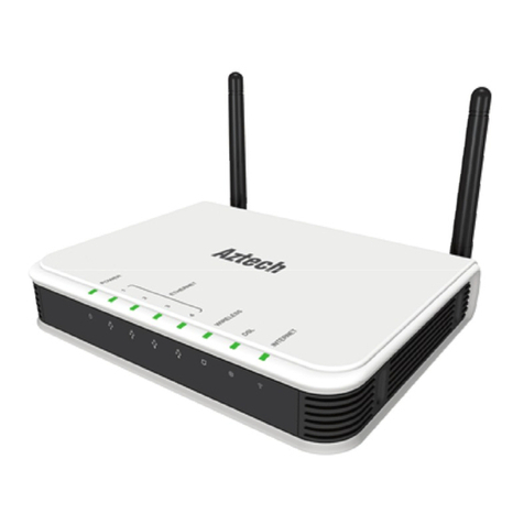 Aztech 4-Port Wireless G Router User manual Aztech 4-Port Wireless G Router User manual
