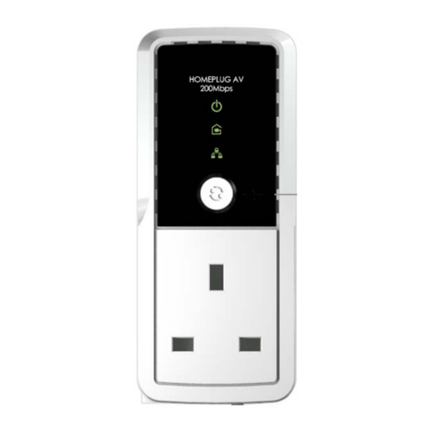 Aztech 200Mbps HomePlug AV Ethernet Adaptor User manual
