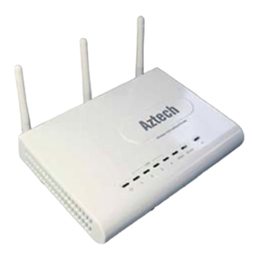 Aztech 4-Port Wireless N Router User manual Aztech 4-Port Wireless N Router User manual
