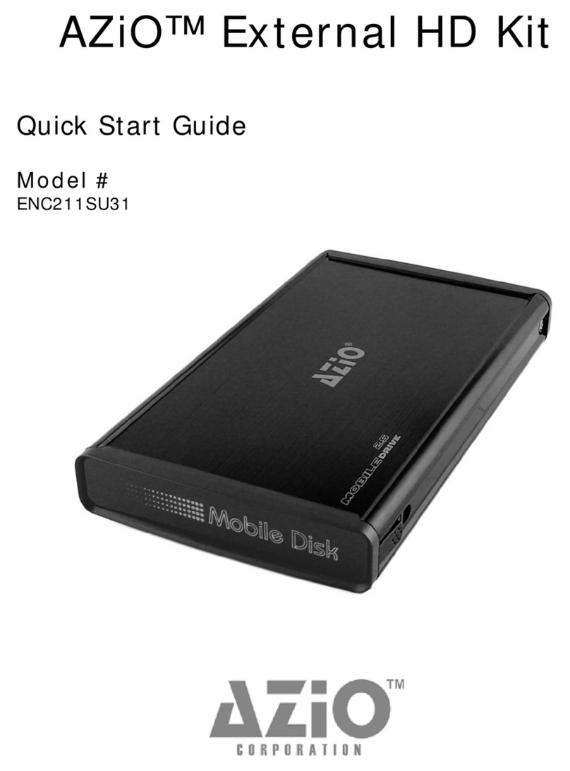 Azio ENC211SU31 quick start guide