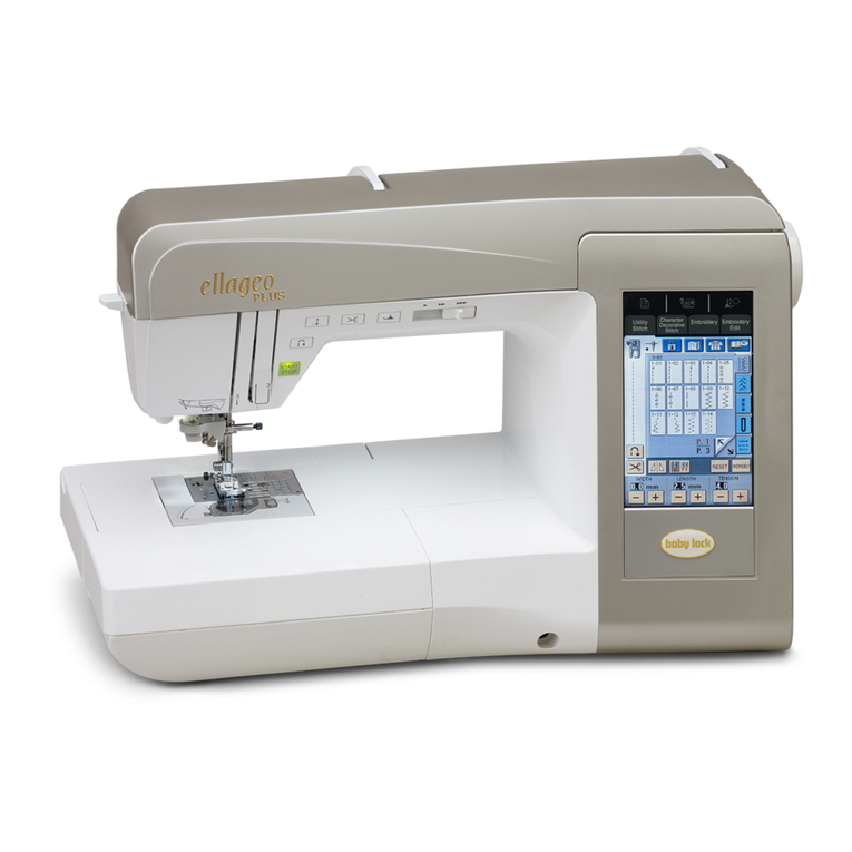 Baby Lock Ellageo PLUS BLL2 Technical manual