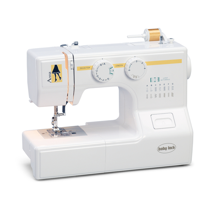 Baby Lock Anna BL20A Instruction and reference guide