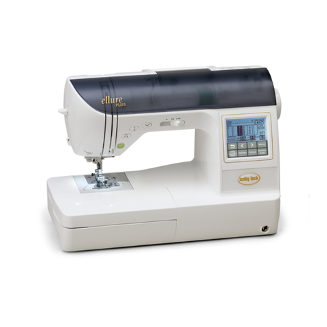 Baby Lock Ellure PLUS BLR3 Instruction and reference guide