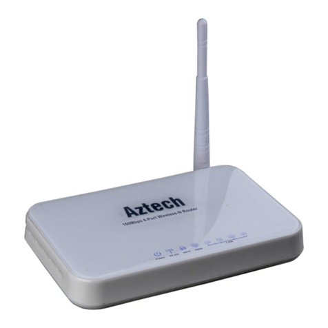 Aztech WL852RT4(T) User manual Aztech WL852RT4(T) User manual