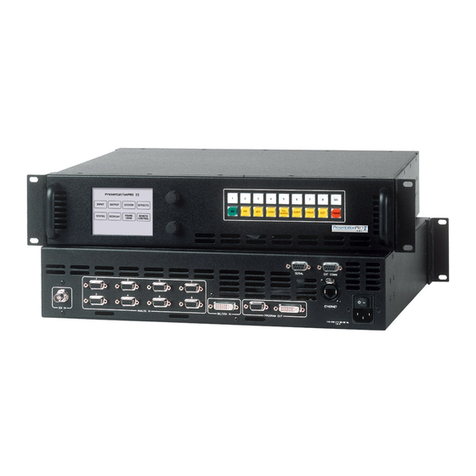 Barco PresentationPRO-II user guide