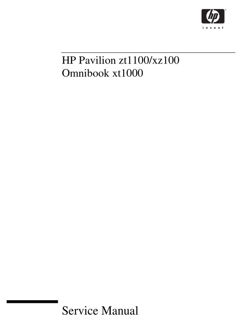 HP Pavilion zt1100 - Notebook PC User manual