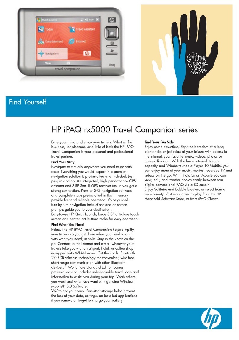 HP iPAQ rx5000 brochure