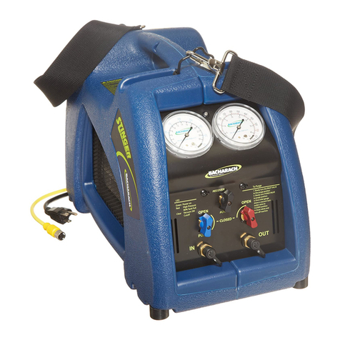 Bacharach High Performance Oilless Commercial Refrigerant Recovery... User manual