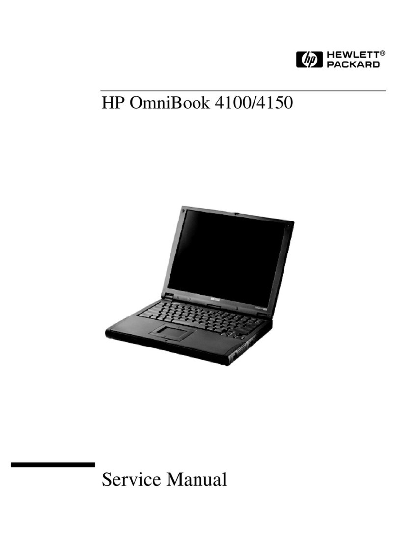 HP OmniBook 4100 User manual