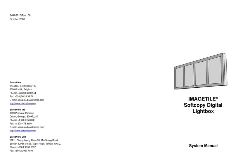 Barco IMAGETILE User guide