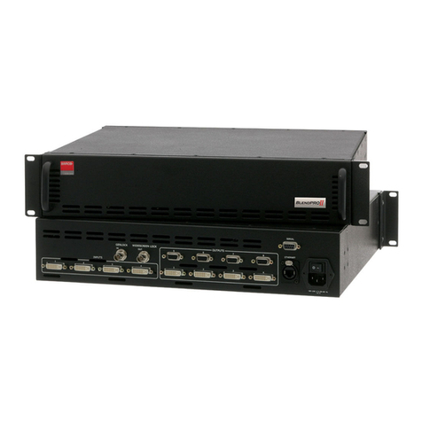 Barco BlendPRO-II User manual Barco BlendPRO-II User manual
