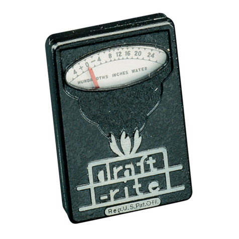 Bacharach Draftrite User manual