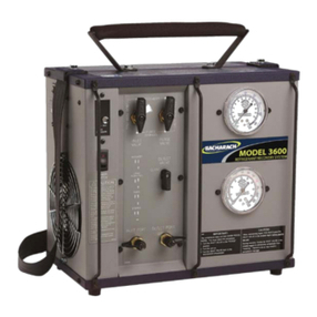 Bacharach Refrigerant Recovery System 3600 User manual