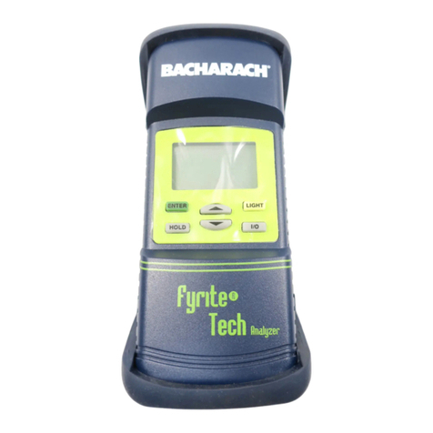 Bacharach Fyrite Pro Operating manual