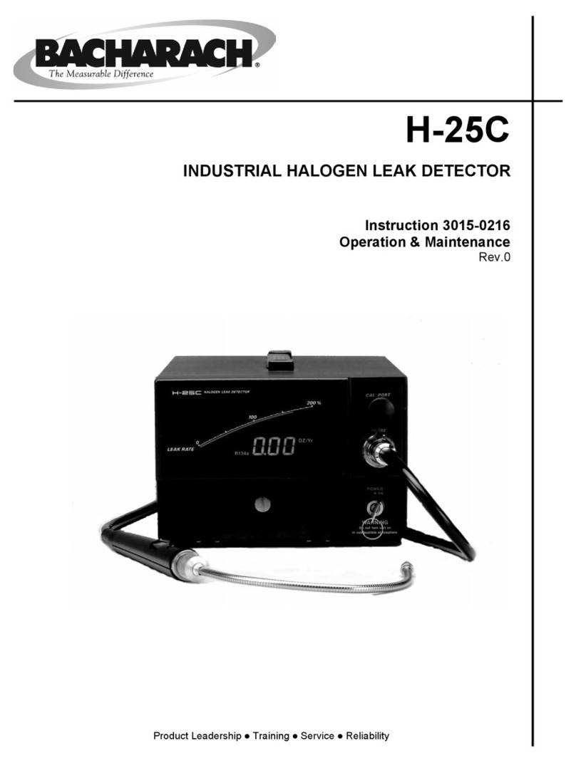Bacharach H-25C Instruction