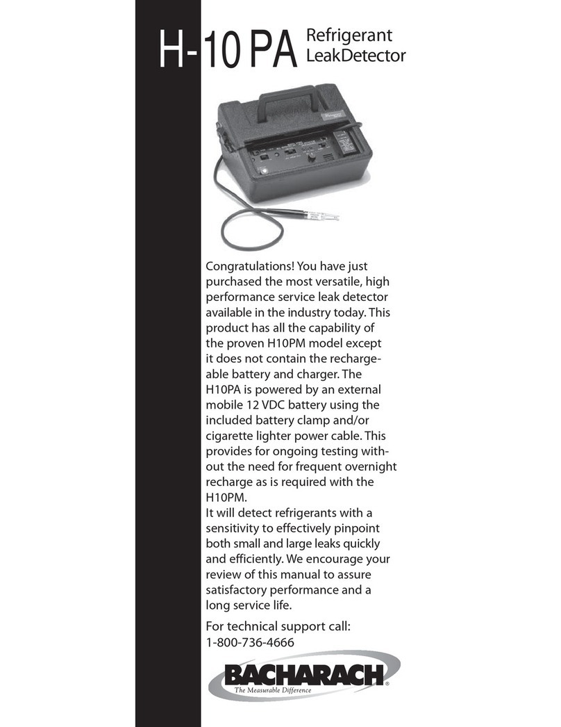 Bacharach H-10PA manual