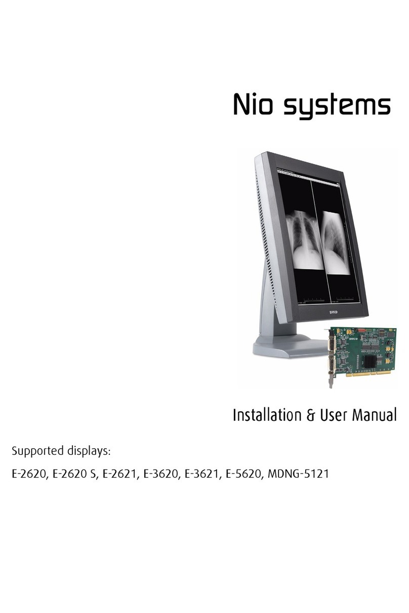 Barco Nio systems Instruction Manual