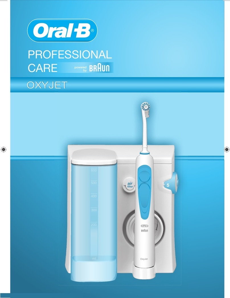 Braun Oral-B OXYJET user manual