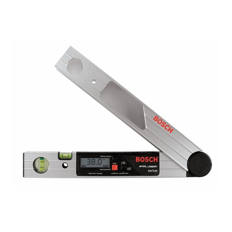 Bosch DAF220 User manual
