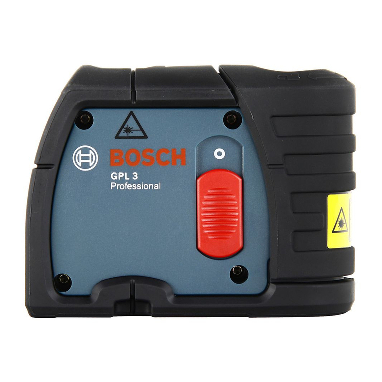 Bosch GPL 3 Professional Assembly instructions
