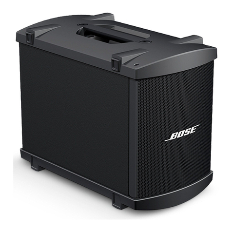 Bose B1 installation guide