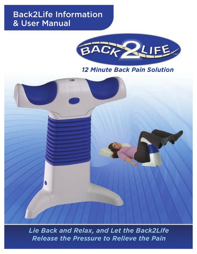 Back In Five LLC Back2Life Information & user manual Back In Five LLC Back2Life Information & user manual
