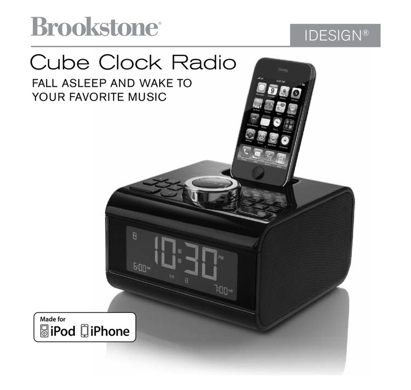 Brookstone iDesign Power Speaker User manual