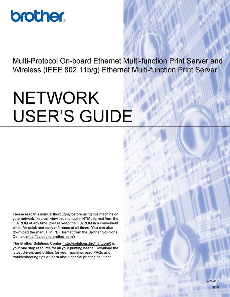 Brother Multi-protocol On-board Ethernet Multi-function Print... Installation instructions