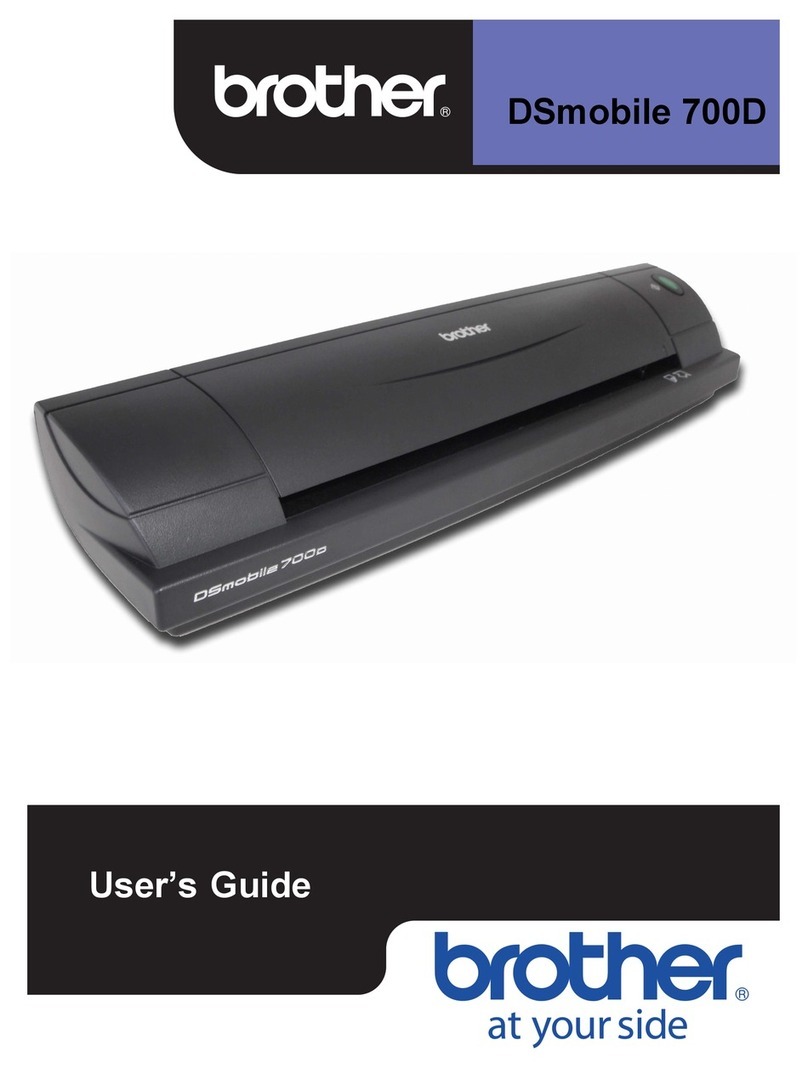 Brother DSmobile 700D Duplex Scanner User manual