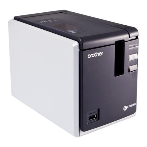 Brother P-touch PT-9800PCN User manual
