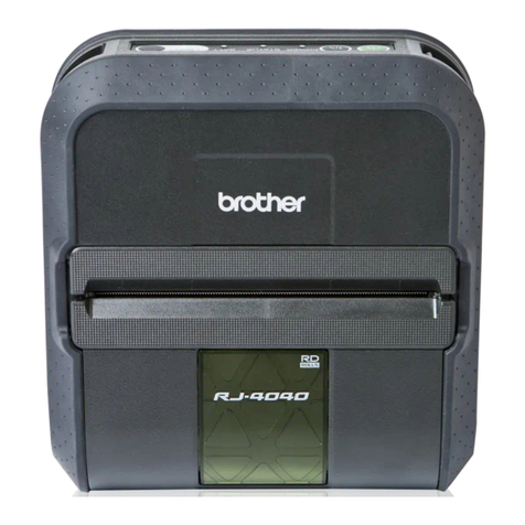 Brother RuggedJet RJ-4030 Mounting instructions
