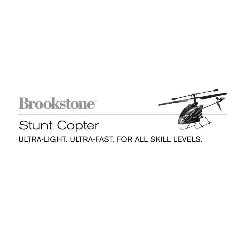 Brookstone Stunt Copter user manual