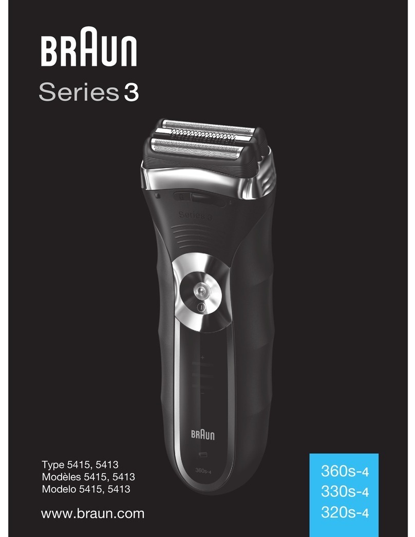 Braun 360S-4 User manual