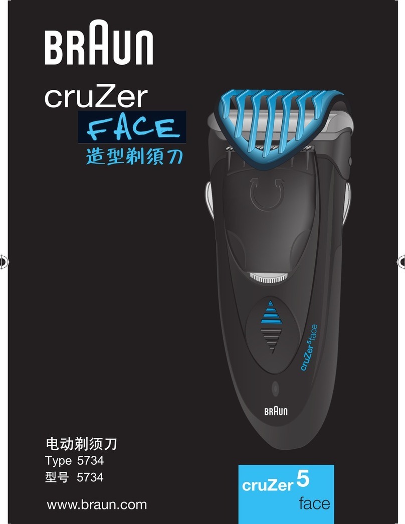 Braun cruZer FACE User manual