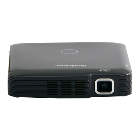 Brookstone HDMI Pocket Projector user manual