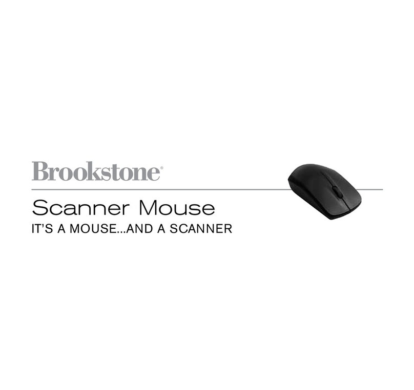 Brookstone Scanner Mouse user manual