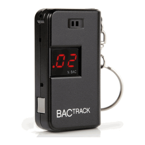BACtrack BREATH ALCOHOL DETECTOR owner's manual