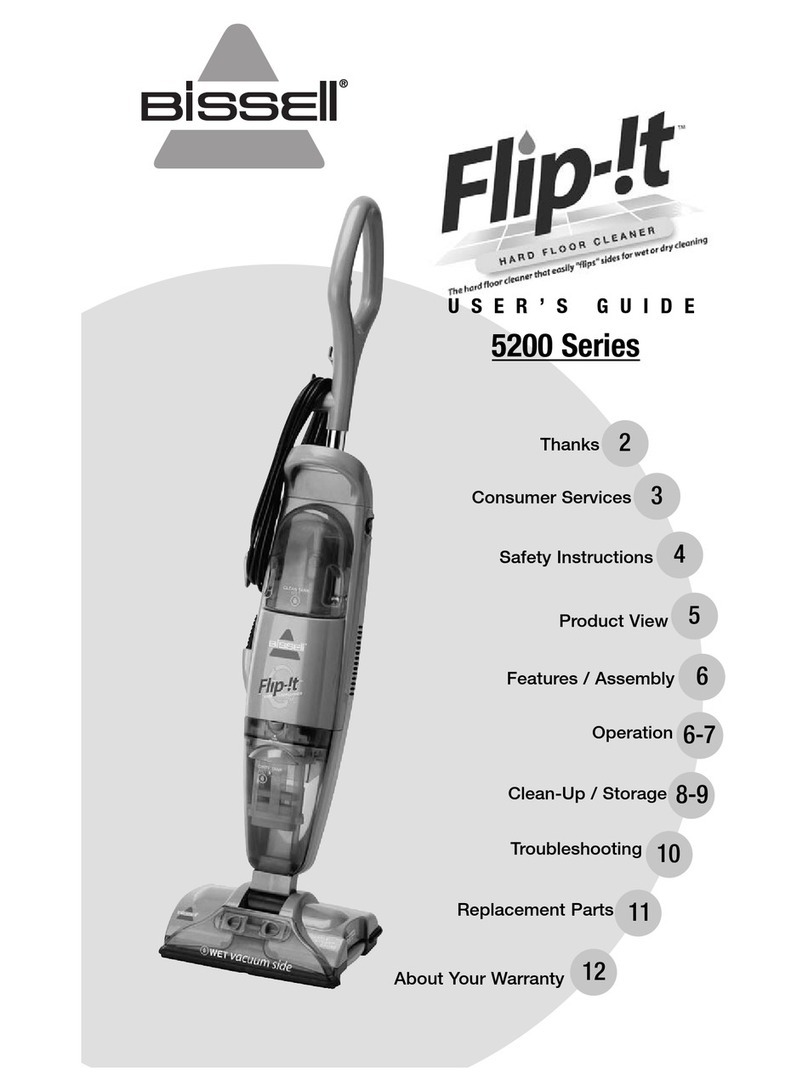 Bissell 5200 Series user guide