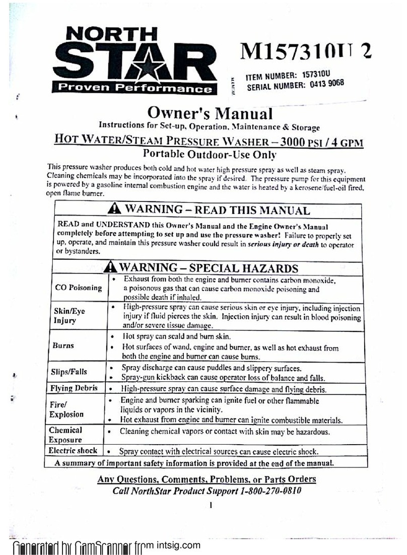 North Star M157310U 2 owner's manual