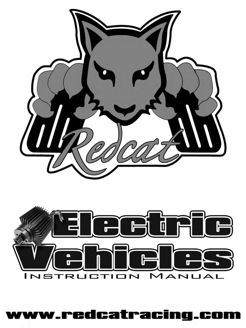 Redcat Racing Electric RC Vehicle instruction manual Redcat Racing Electric RC Vehicle instruction manual