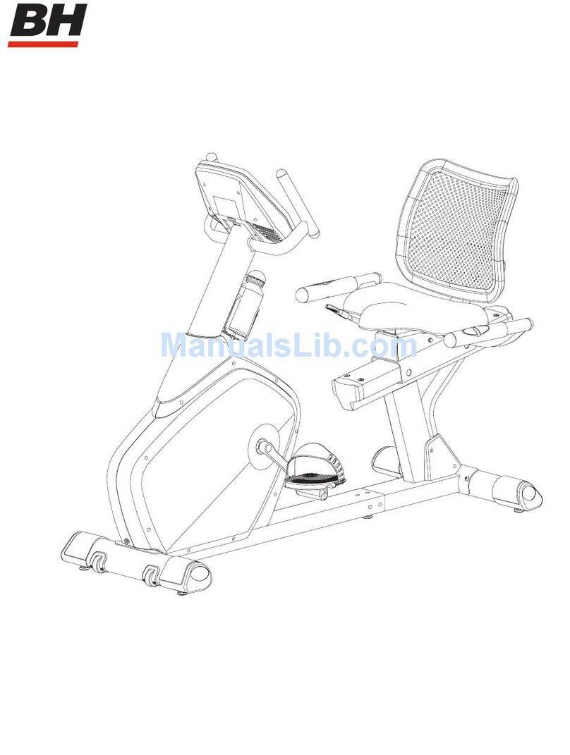 BH FITNESS RS3 - User manual