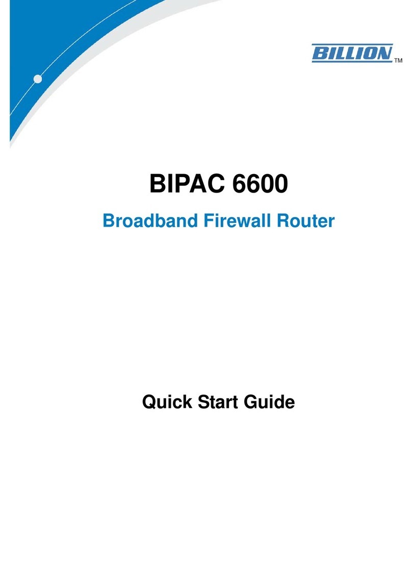 Billion BIPAC 6600 User manual