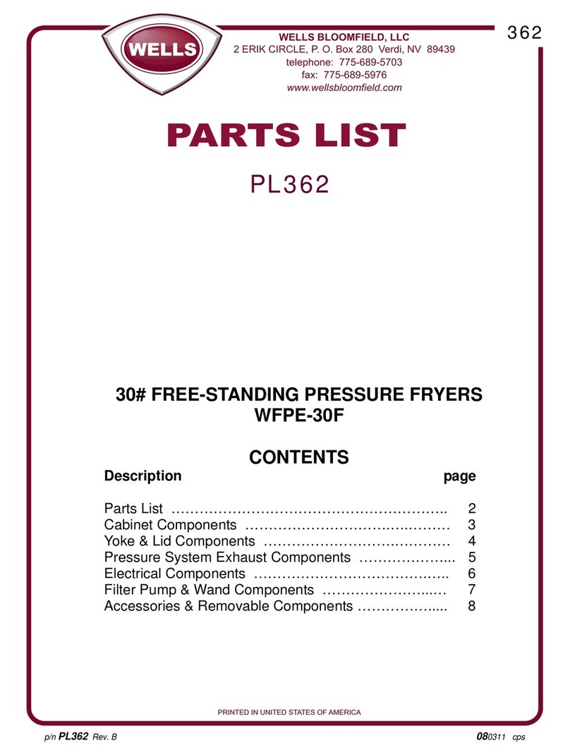 Wells WFPE-30F User manual