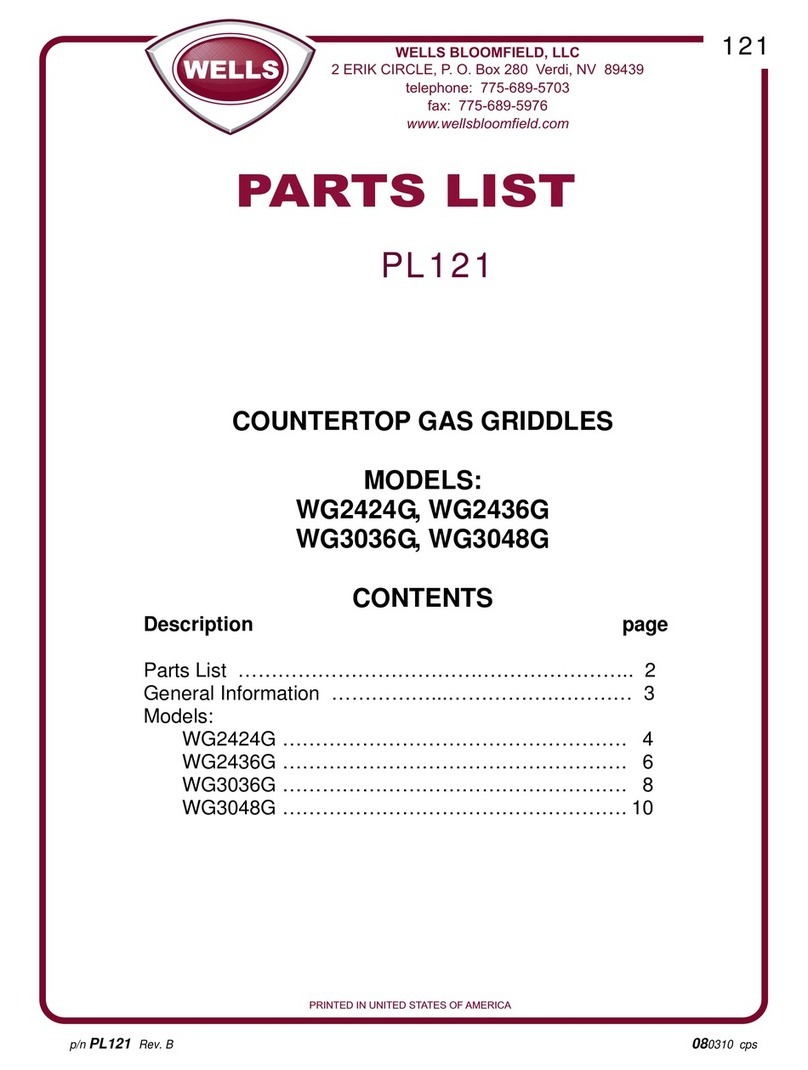 Wells WG-2424G User manual